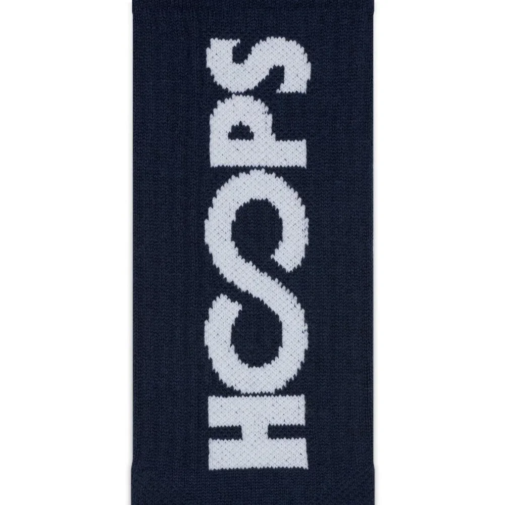 Nike- Elite Dri Fit Crew Socks HOOPS  Navy/White SZ-L (8-12)- NWT- 2 Pairs - Picture 2 of 3